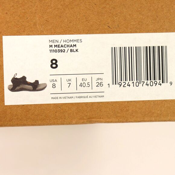 NIB Teva Meacham Black Sandals size 8 - Picture 4 of 6